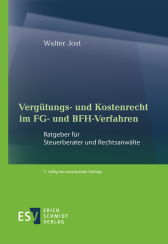 Abbildung: Vergütungs- und Kostenrecht im FG- und BFH-Verfahren 