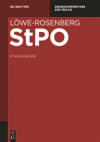 Abbildung: Löwe/Rosenberg StPO