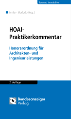 Abbildung: HOAI - Praktikerkommentar