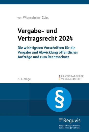  Vergabe- und Vertragsrecht 2024