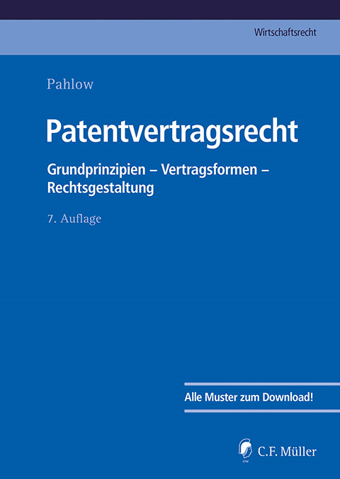 Abbildung: Patentvertragsrecht