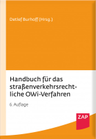 Abbildung: Handbuch für das straßenverkehrsrechtliche OWi-Verfahren