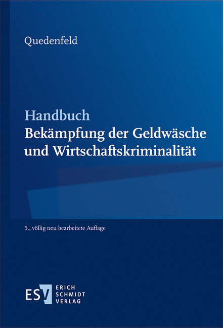 Abbildung: Handbuch Bekämpfung der Geldwäsche und Wirtschaftskriminalität