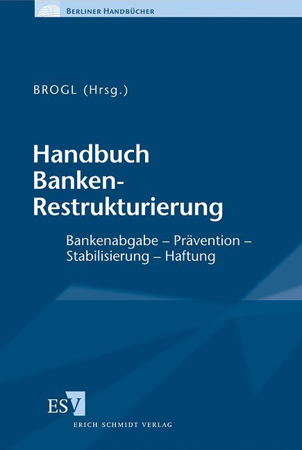 Abbildung: Handbuch Banken-Restrukturierung