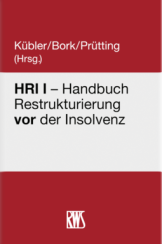 Abbildung: HRI I – Handbuch Restrukturierung vor der Insolvenz