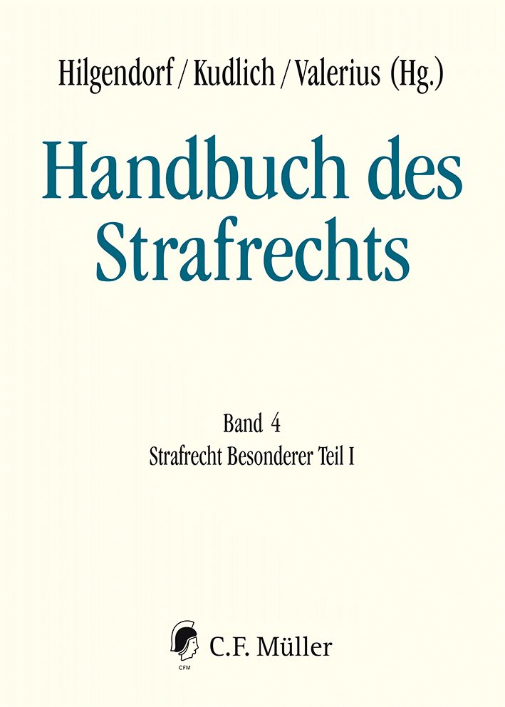 Handbuch Des Strafrechts Band 4 