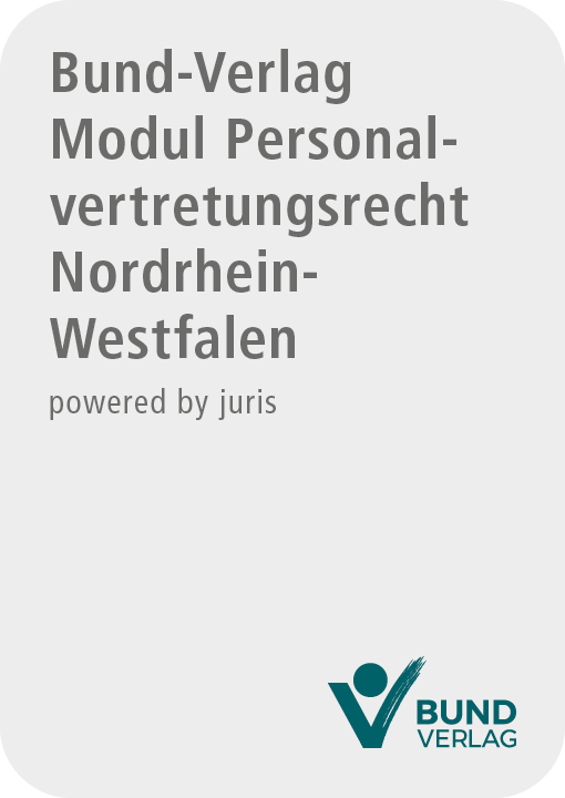 Bund-Verlag Modul Personalvertretungsrecht 