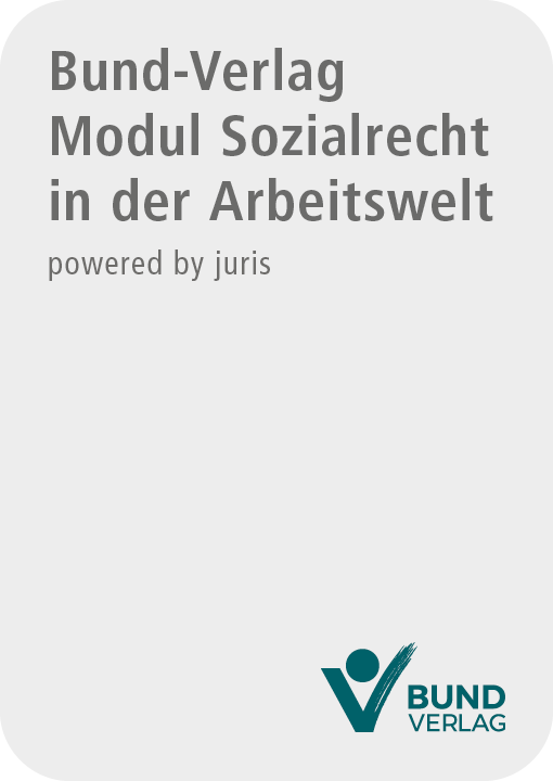 Bund-Verlag Modul Sozialrecht in der Arbeitswelt